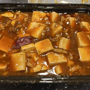 Mo Po Tufu with Pork