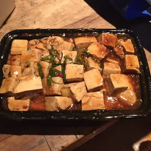 Szechuan tofu
