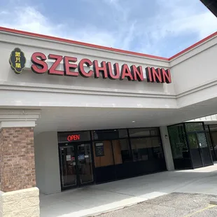 Front of the restaurant