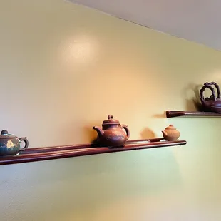 Antique teapots