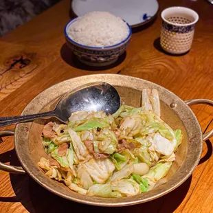 Stir Fried Cabbage