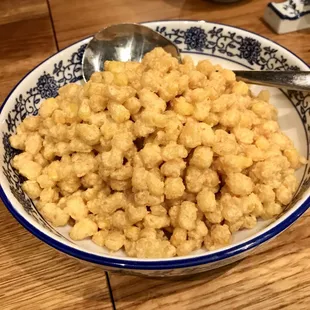 Egg Yolk Corn Kernels