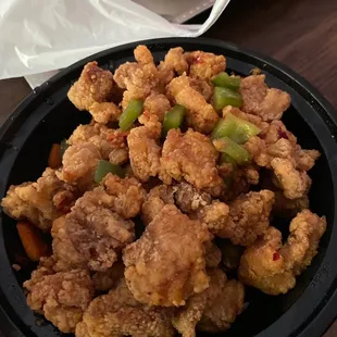 Chicken with Spicy Salt and Pepper