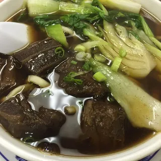 15. Brown Beef Noodle with Soup