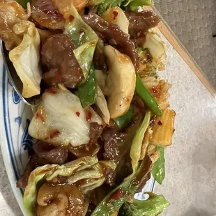 Szechuan  3 ingredient special with mixed vegetables