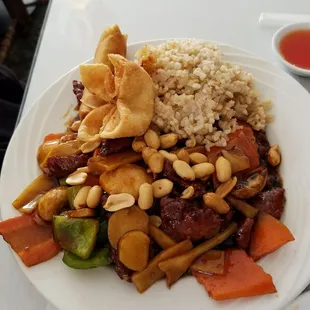 Kung Pao Beef lunch
