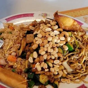 Kung Pao chicken on the lunch special.