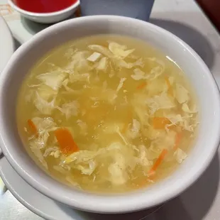 Egg Drop soup...perfect on a cold winter day!