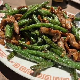 Pork with Green Beans- one of my favorites
