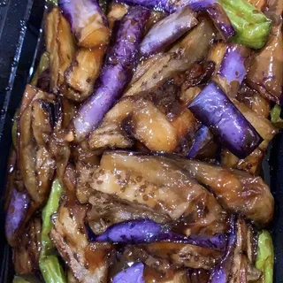 Stir Fried Eggplant And Green Bean