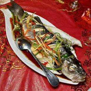 Steamed Whole Fish