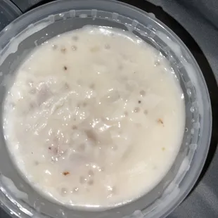 Tapioca pudding