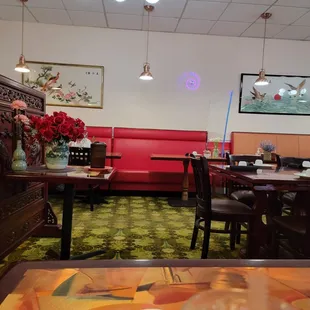 Inside dining