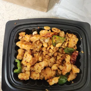 This is supposed to be Szechuan chicken?