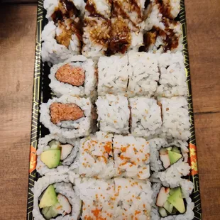 Three Rolls Maki Combo - all fresh and very delish