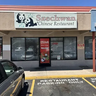 Restaurant front.