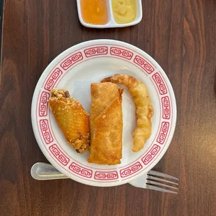 Spring Roll, Chicken, Shrimp Appetizer