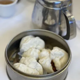 Steam 19. Steamed BBQ Pork Bun Dim Sum