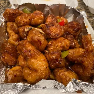 Orange chicken