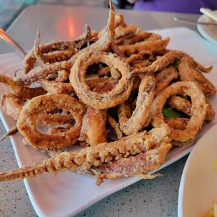 Salt &amp; Pepper Calamari.