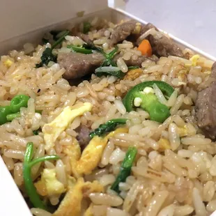 beef fried rice