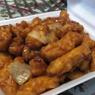 General and his chicken