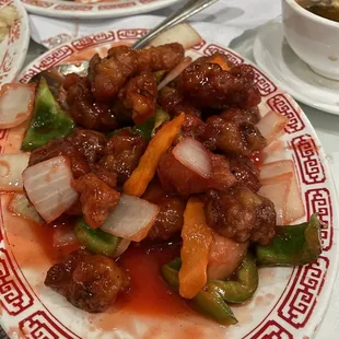 Sweet &amp; Sour Pork is a must!