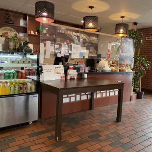 The front area foyer.