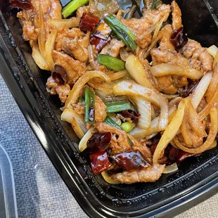 33. Broccoli Beef but pork and no broccoli?!