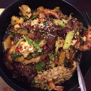 129.Cauliflower Dry Pot-