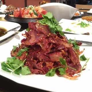 12.Dry Stir Spicy Beef-