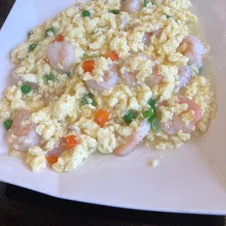 101.shrimp with lobster sauce-