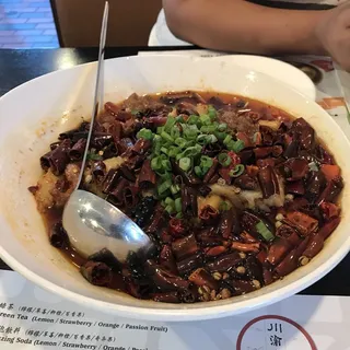 50.Spicy Boiled Two Kind (Fish&Beef)-(/)