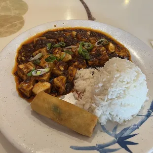 L27. Mapo Tofu Lunch Combo