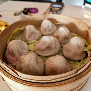 Pork soup dumplings