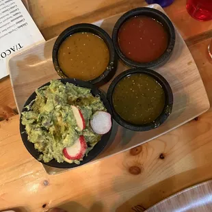 Guac and salsa