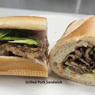 Grilled Pork Sandwich