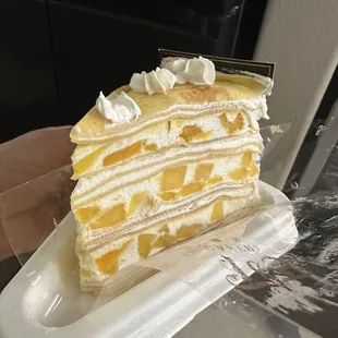 Mango Crepe Cake