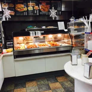 Menu for all their options