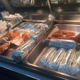 burritos and wraps, interior