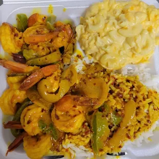 Curry shrimp