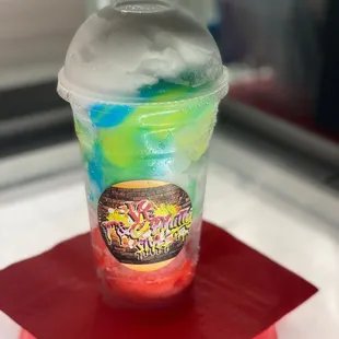 Cherry, Blue Hawaiian &amp; Lemon
