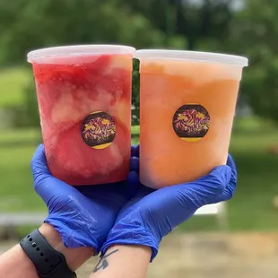 Strawberry Lemonade &amp; Mango Quarts