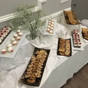 Dessert buffet style!!!!