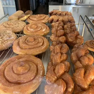 a variety of doughnuts