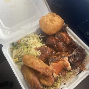 Jerk Chicken Lunch Special