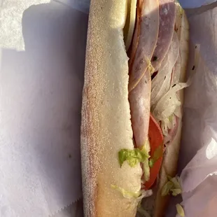 Italian hoagie