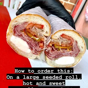 Here&apos;s how to order this hoagie any day of the week.