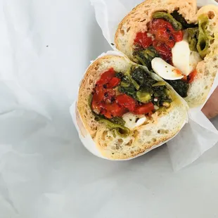 Roasted Veggie Hoagie