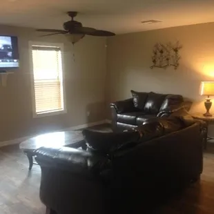 Relax in comfort, sleeper sofa sleeps 2